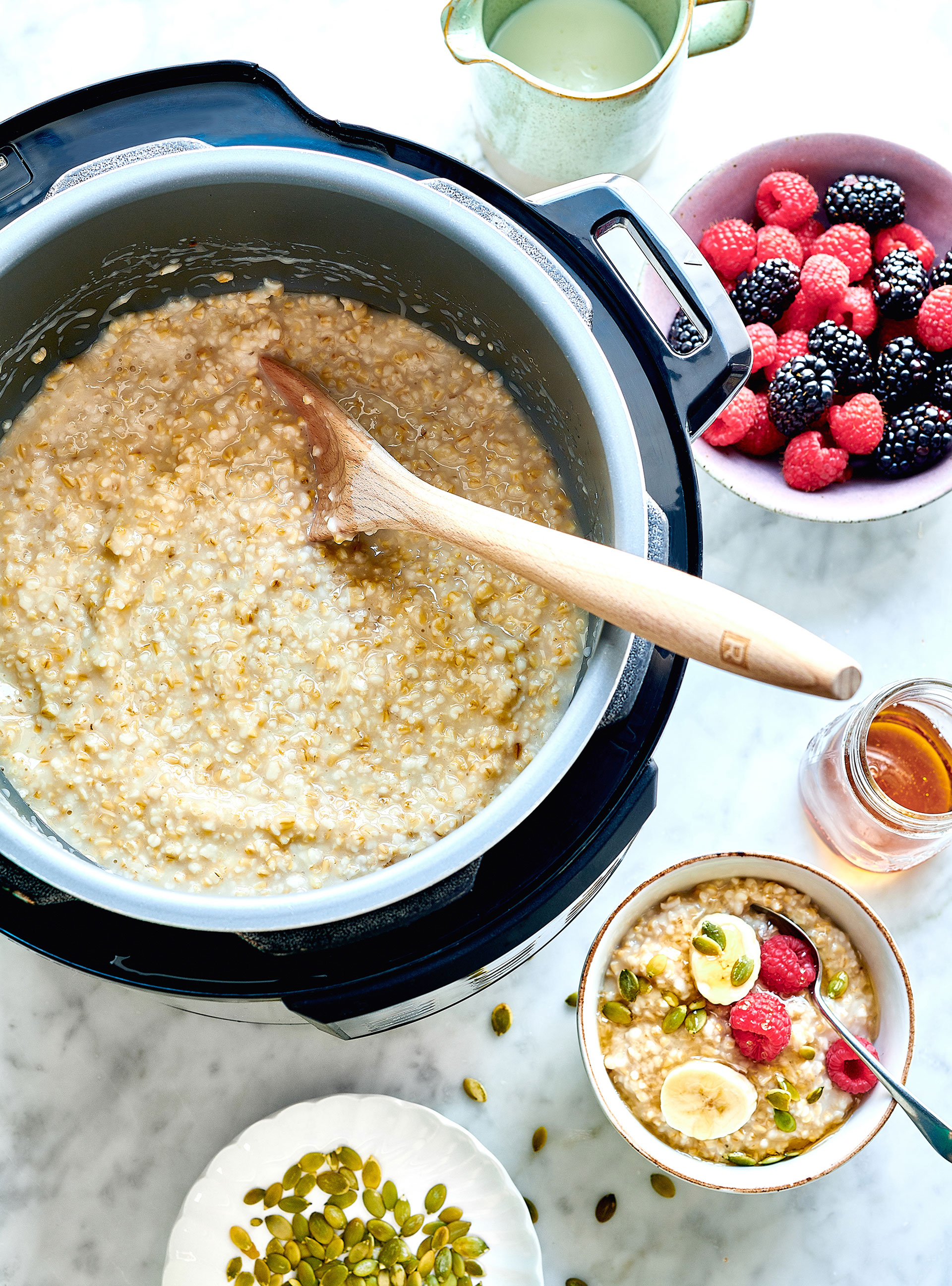 Pressure Cooker Irish Oatmeal