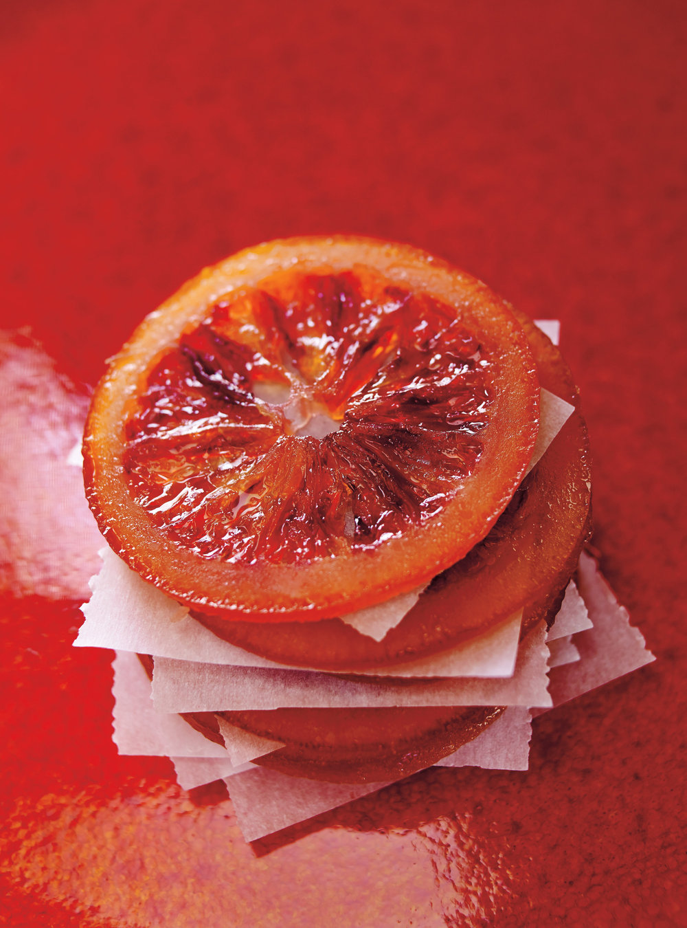 Candied Blood Oranges