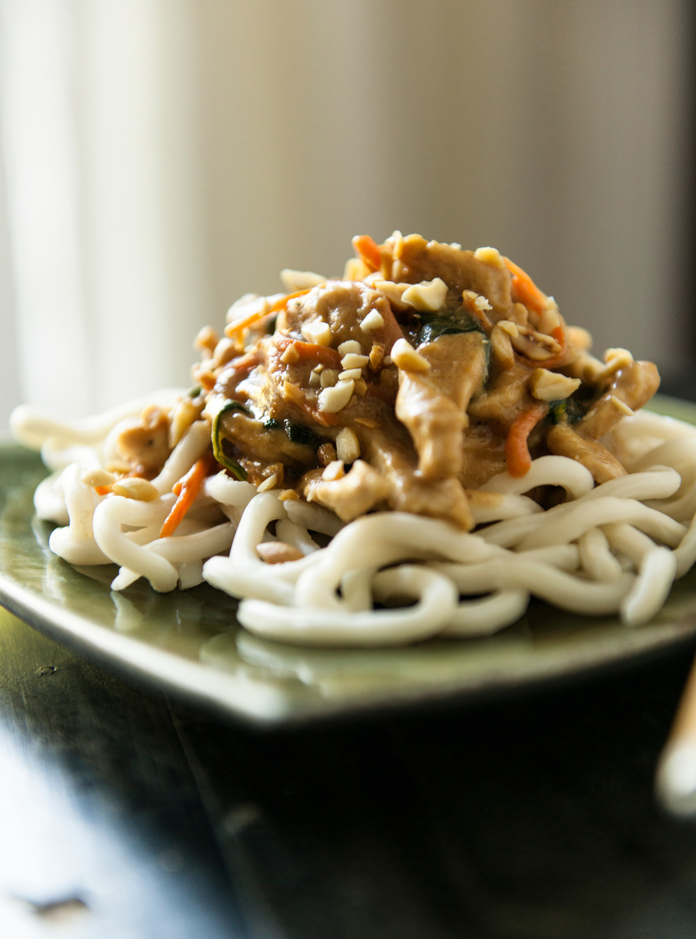 Peanut and Spinach Chicken