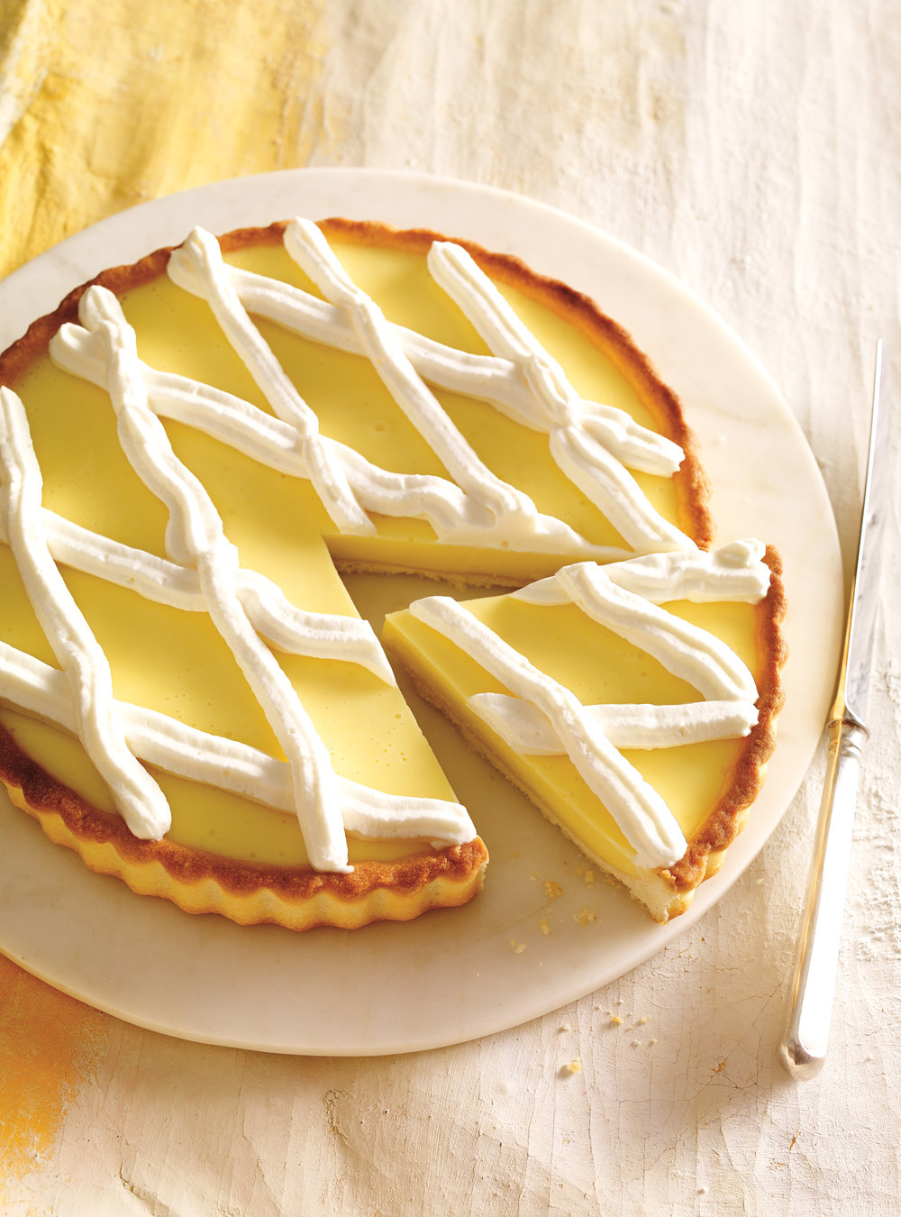 Eggless Lemon Pie