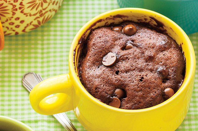 gateau-au-chocolat-dans-une-tasse