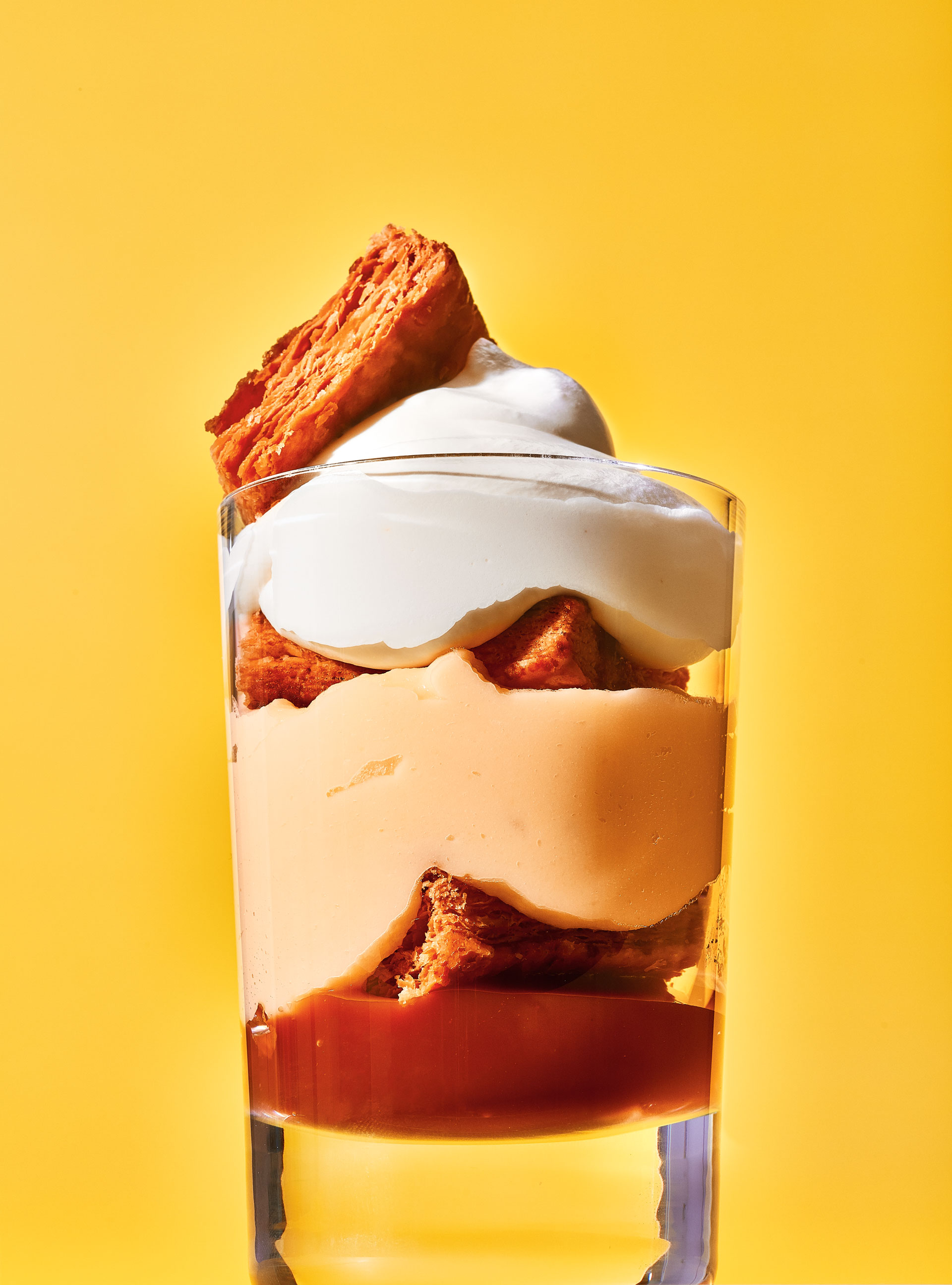 Salted Butter Caramel Mille-Feuille in a Jar