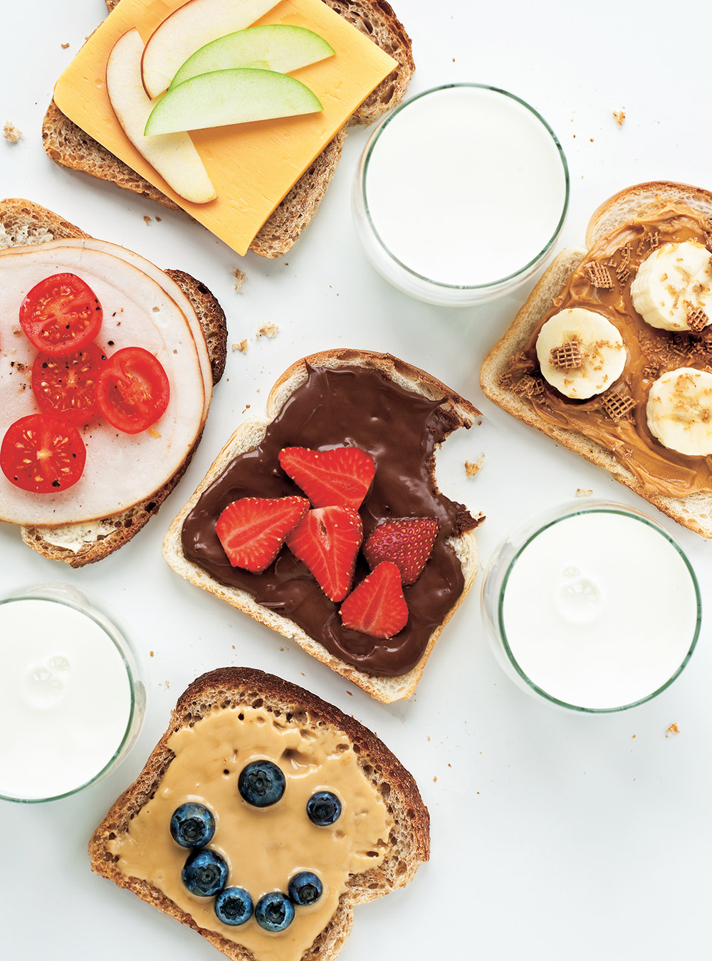 Breakfast Open-Faced Sandwiches