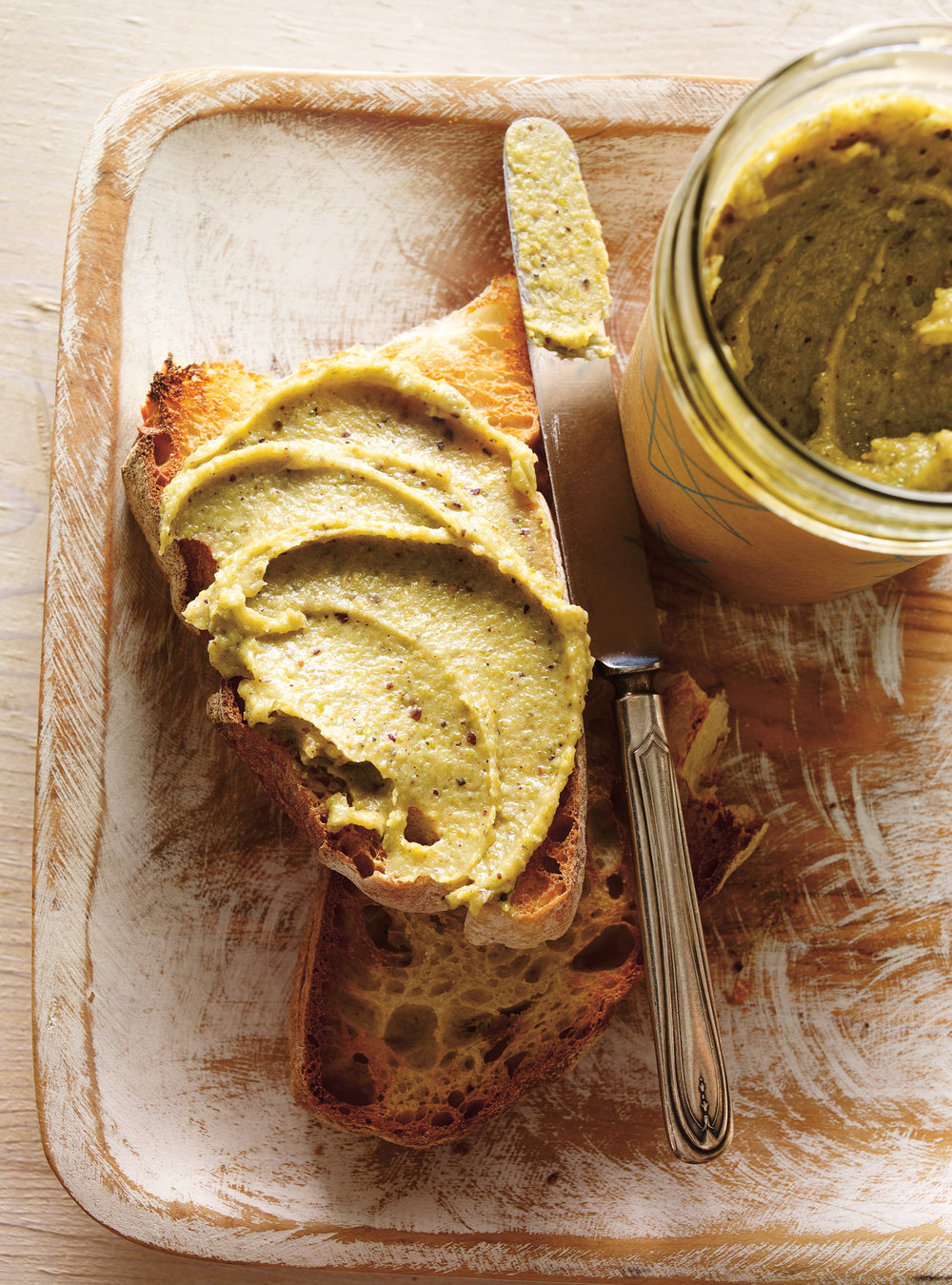 Pistachio and White Chocolate Spread