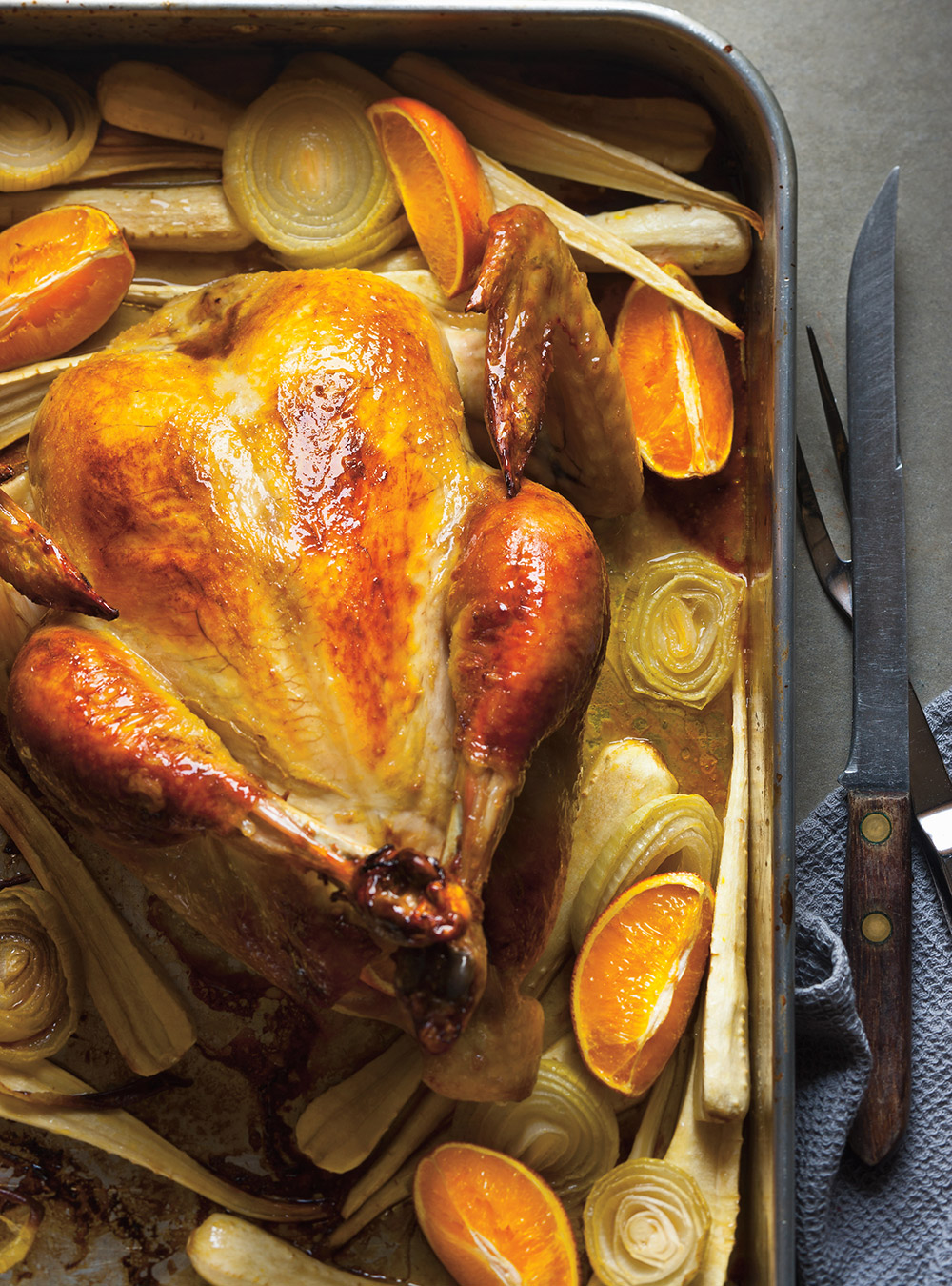 Orange Roasted Chicken