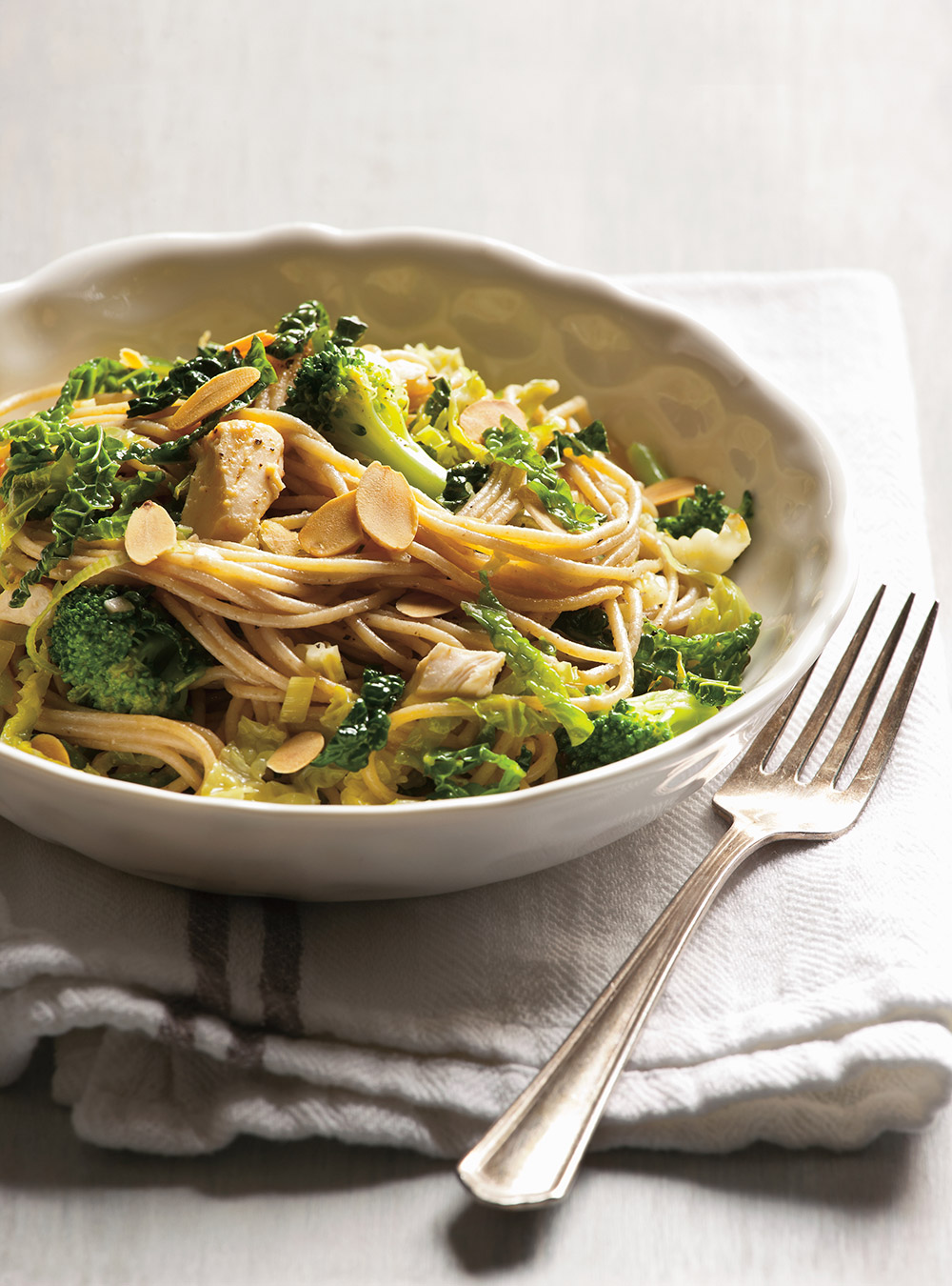 Chicken and Miso Pasta