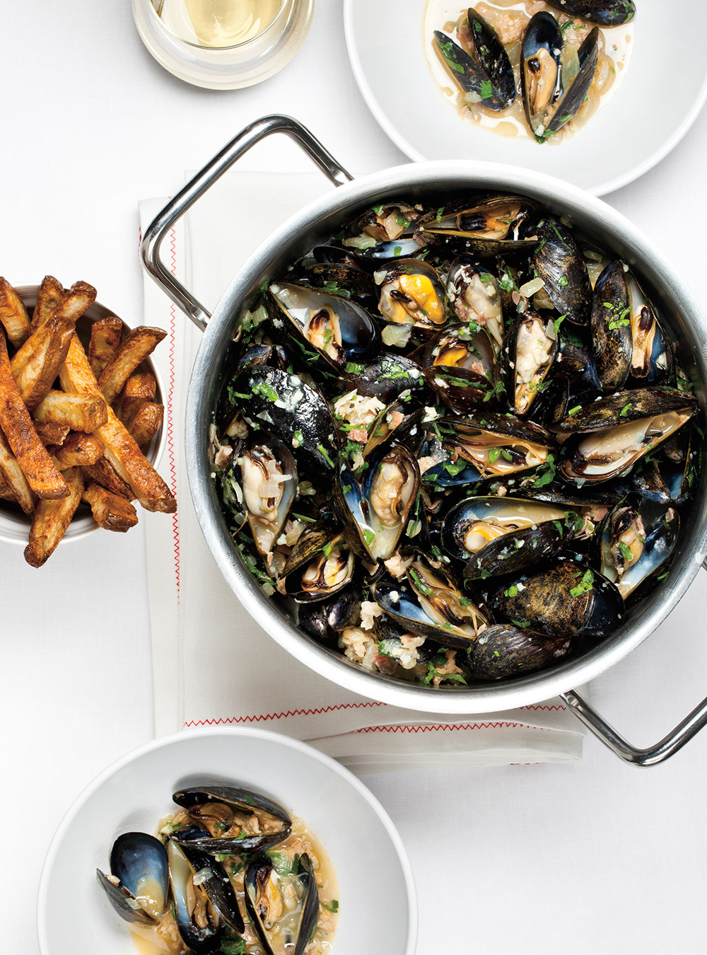 Mussels with Sausage