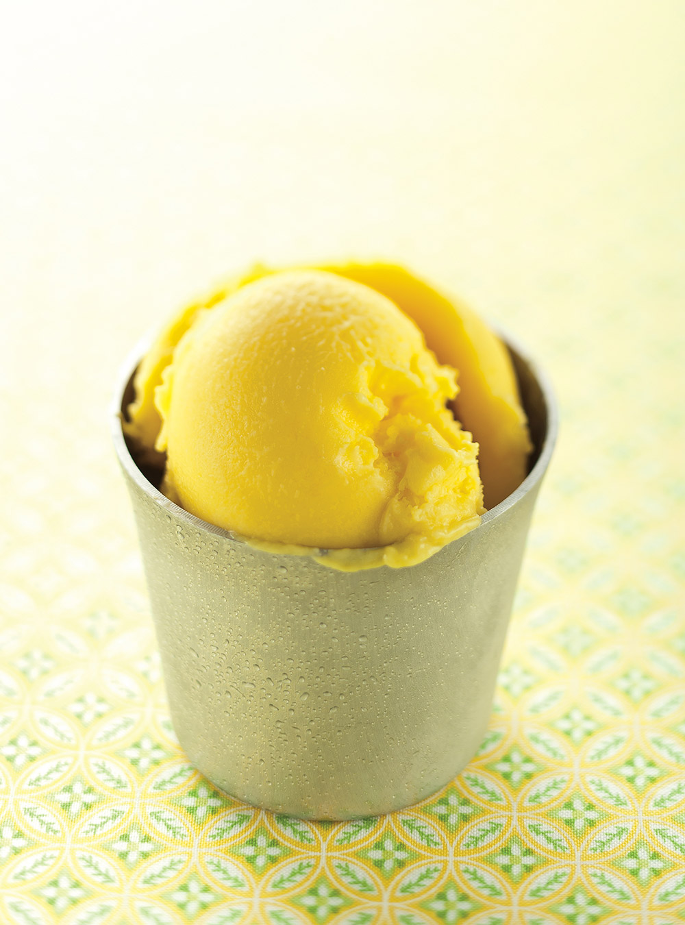 Quick and Easy Mango Sorbet