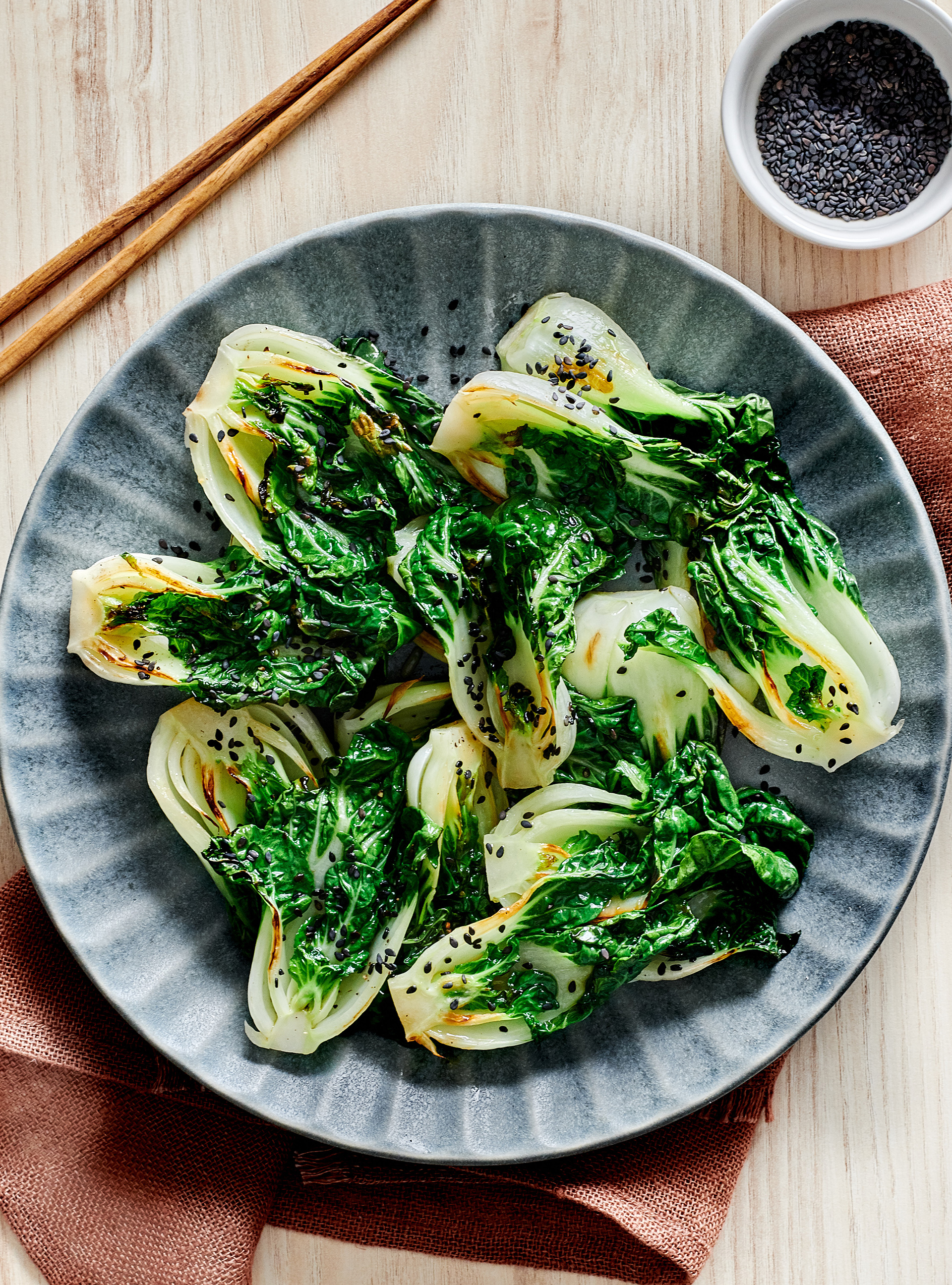 Sesame Bok Choy