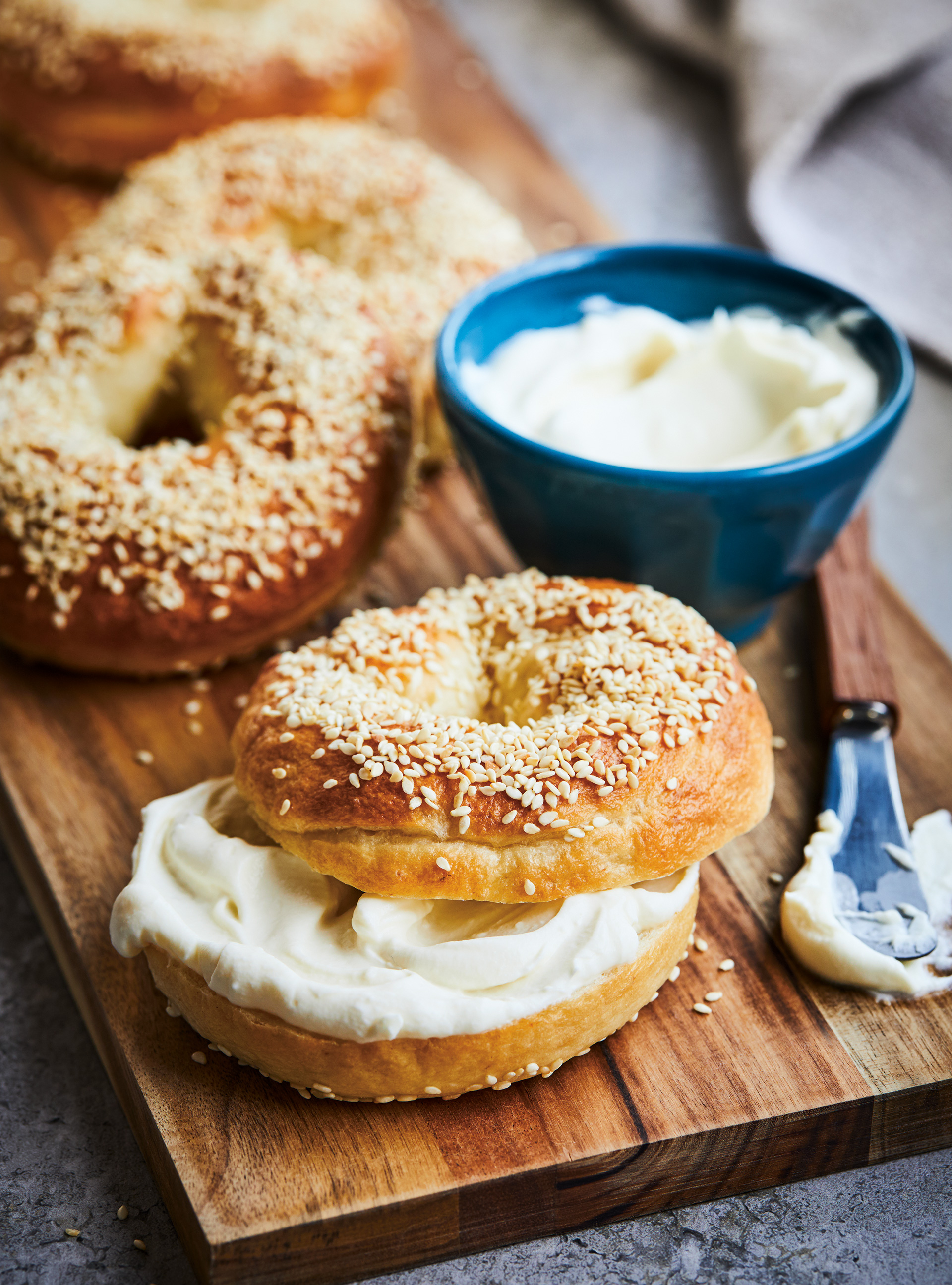 Sesame Bagels