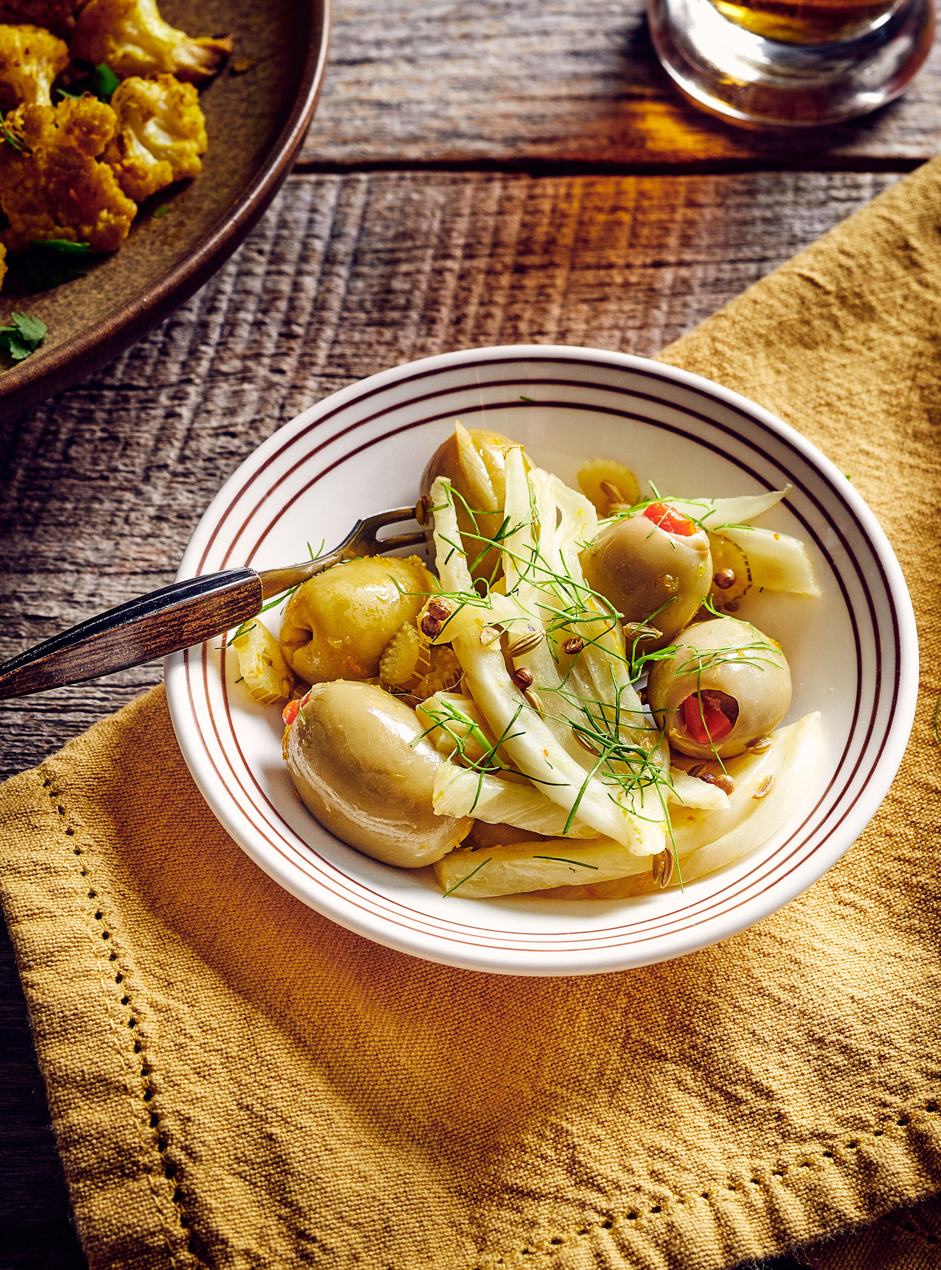 Olives with Orange and Fennel
