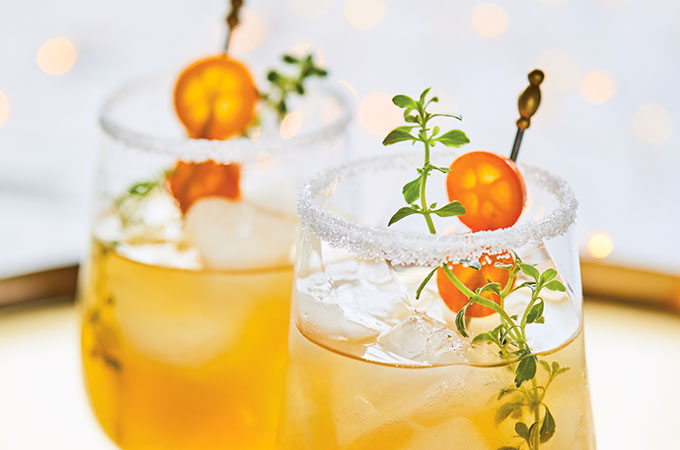Spiced Rum with Marmalade