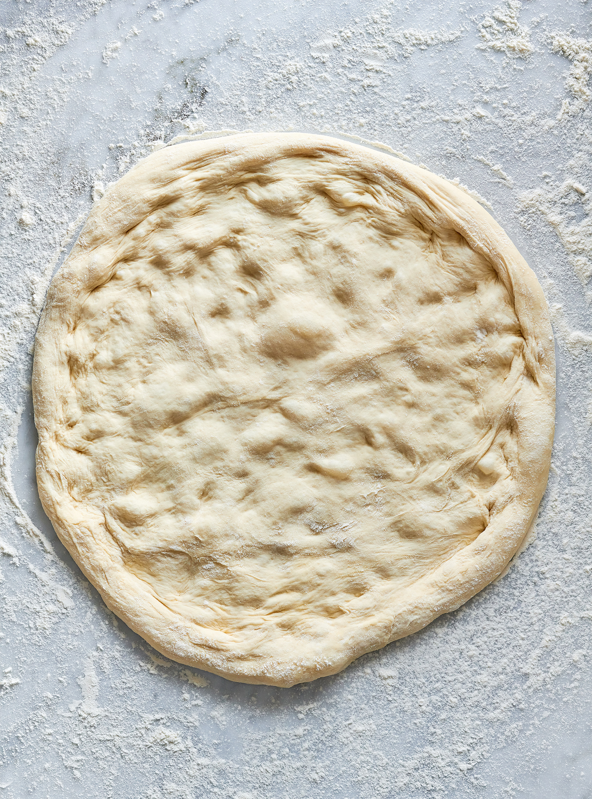 Fermented Pizza Dough (Poolish)