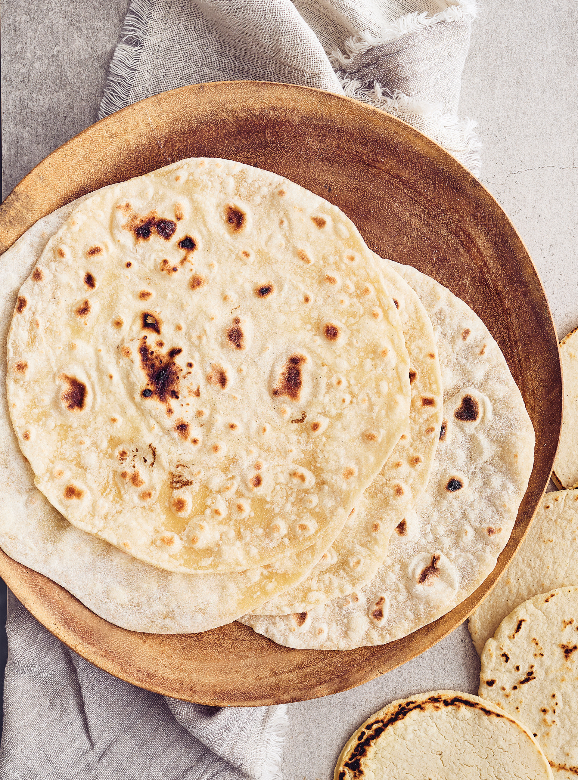 Homemade Wheat Tortillas