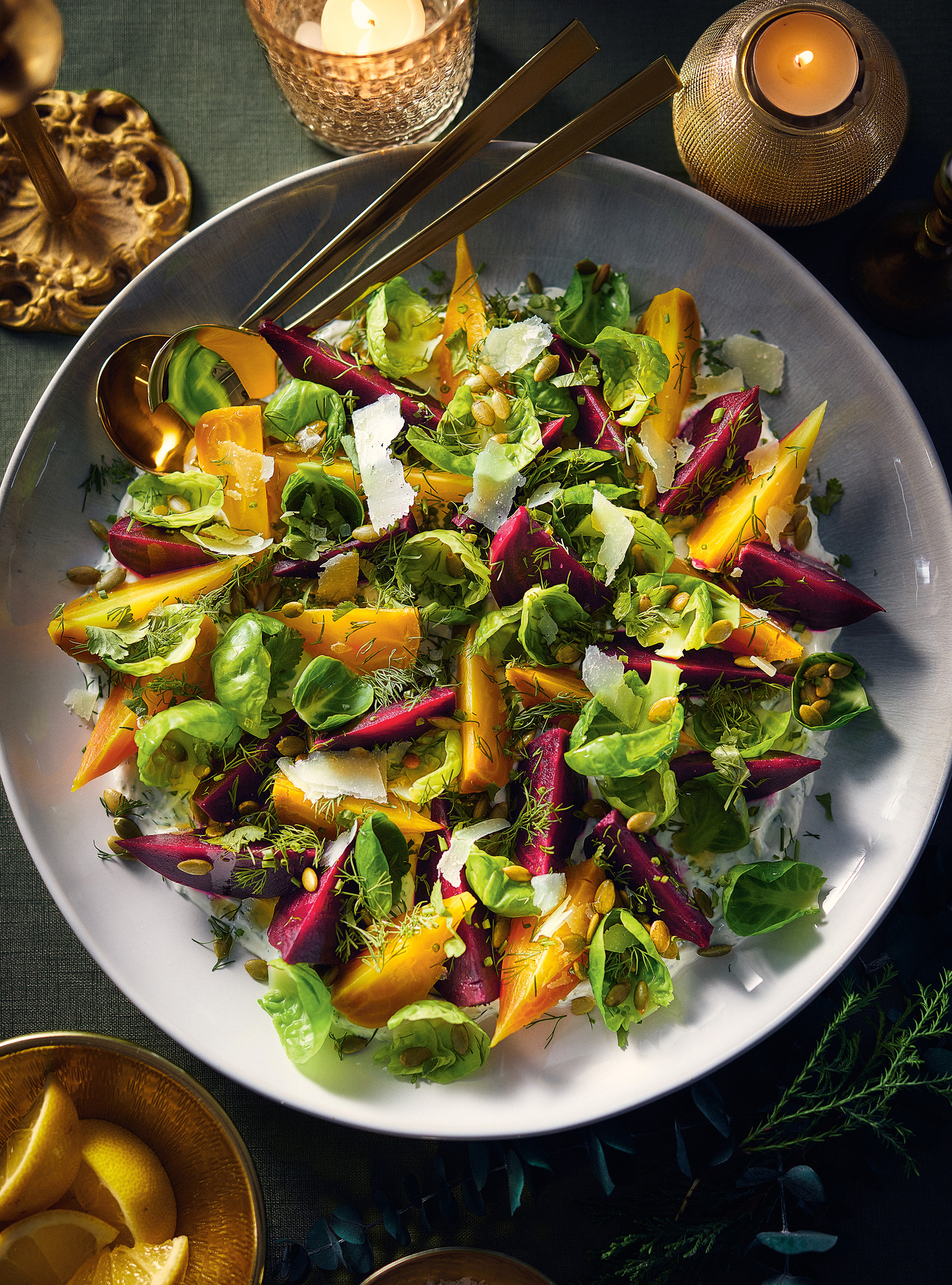 Beet Salad with Herbed Yogurt