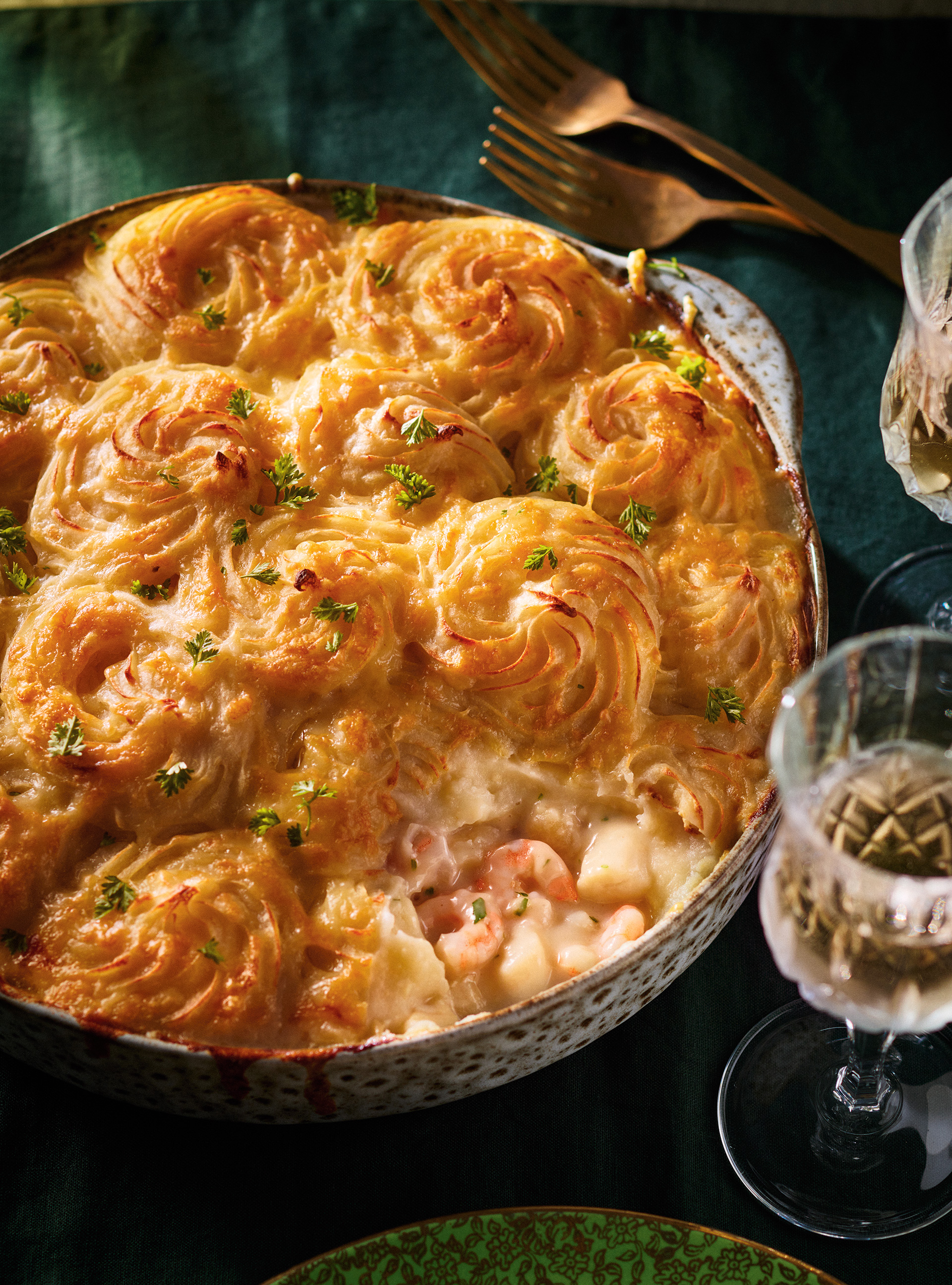 Family-Style Coquille St. Jacques