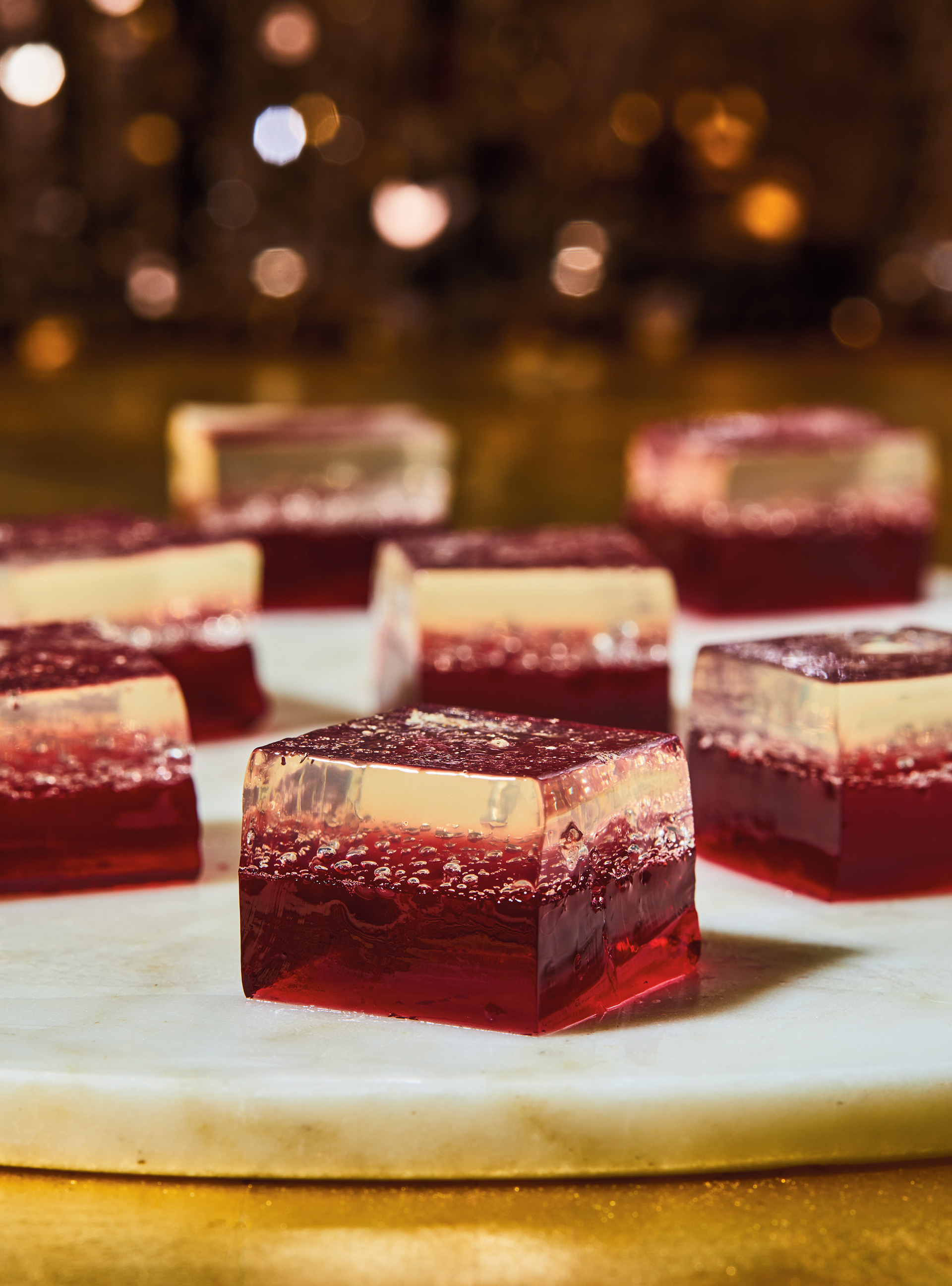 Kir Royal Jelly Shots