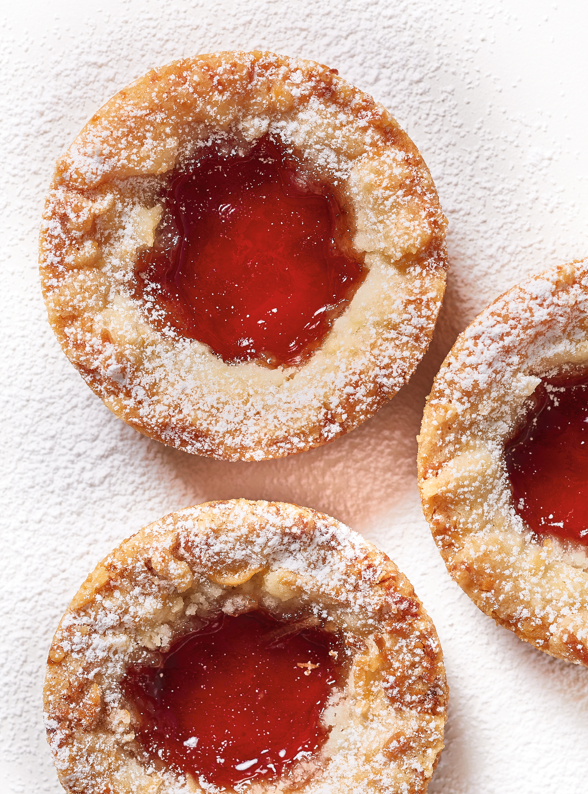 Jam and Coconut Crunch Cookies